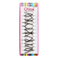 CHLOE 12pcs Twin Beads Ponytailers 16mm