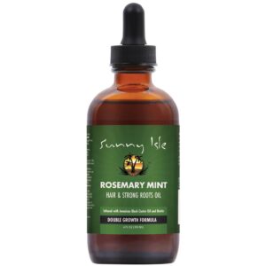 Sunny Isle Rosemary Mint Hair and Strong Roots Oil